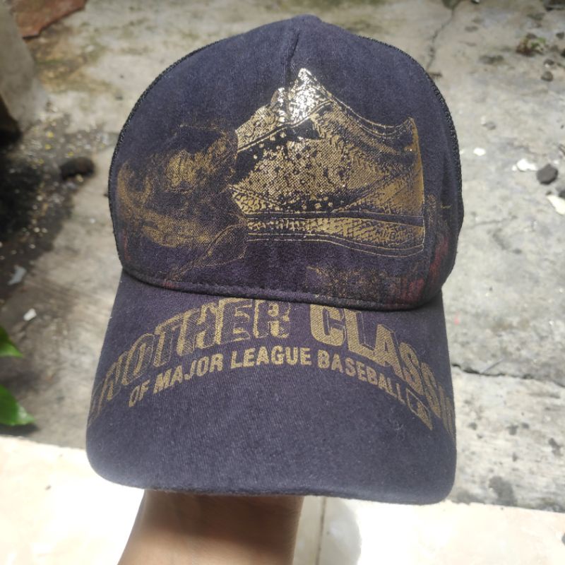 TOPI JARING MLB SABLON GOLD STELAN