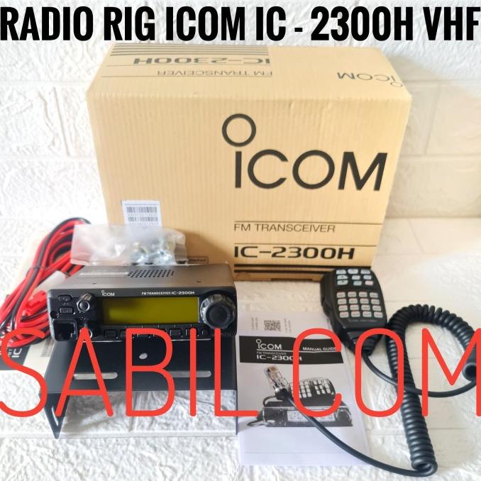 RADIO RIG ICOM IC 2300H VHF / RIG ICOM 2300 ORIGINAL GARANSI RESMI