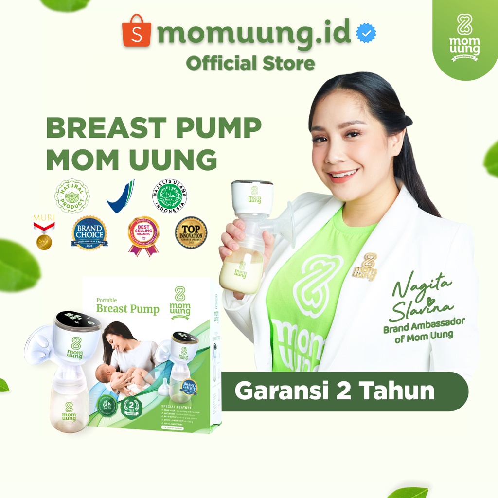 COD POMPA ASI MOM UUNG MOMUUNG ELECTRIC BREAST PUMP SINGLE PUMP MURAH LEMBUT SILENT MOMUUNG.ID