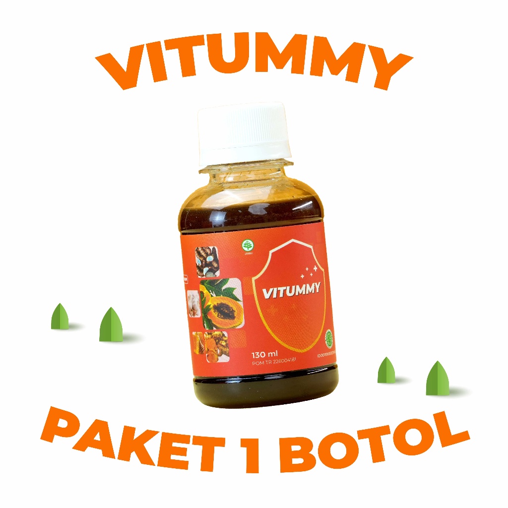 COD  Vitummy - Madu Paket 1 Botol 130ml