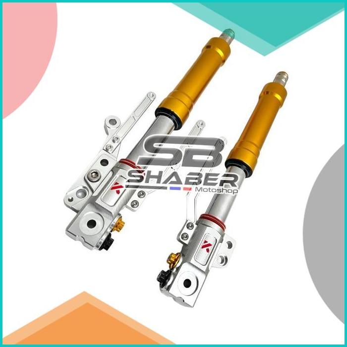 Shock USD KTC Aerox Shock Depan Upside Down KTC Aerox Gold 16novz3 spa