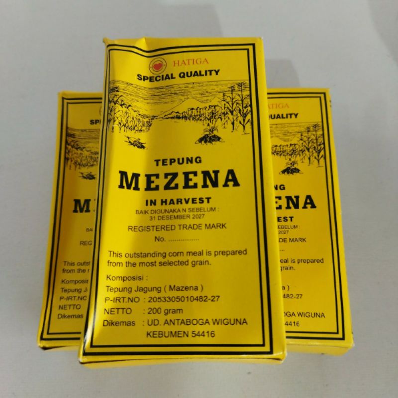 

Tepung mezena 200gr