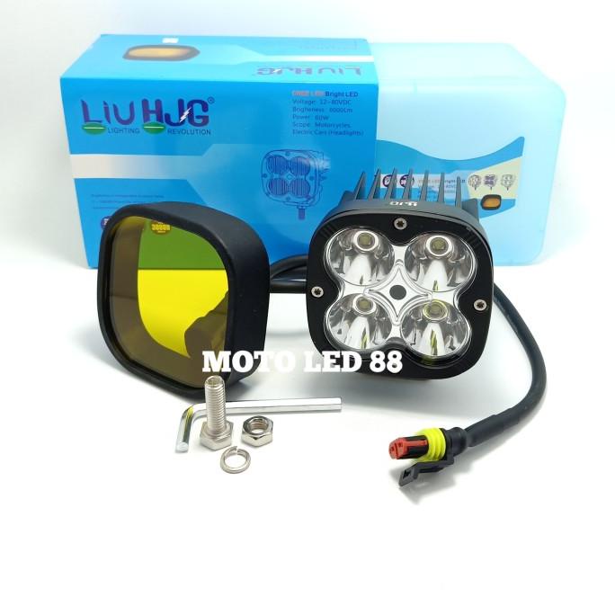 Lampu Tembak Sorot 4 Mata L4Z MB4 Offroad 60 Watt HJG 1BIJI