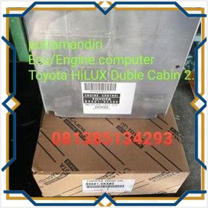 [PPM] ECU ENGINE COMPUTER TOYOTA HILUX 2.5 DOUBLE CABIN KODE 89661-OKX80