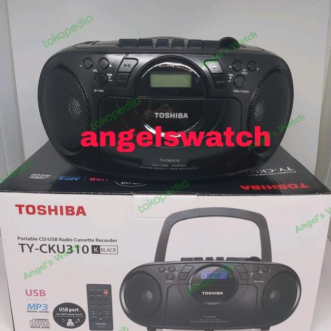 radio mini compo CD Player/ tape kaset toshiba TY-CKU310K Original