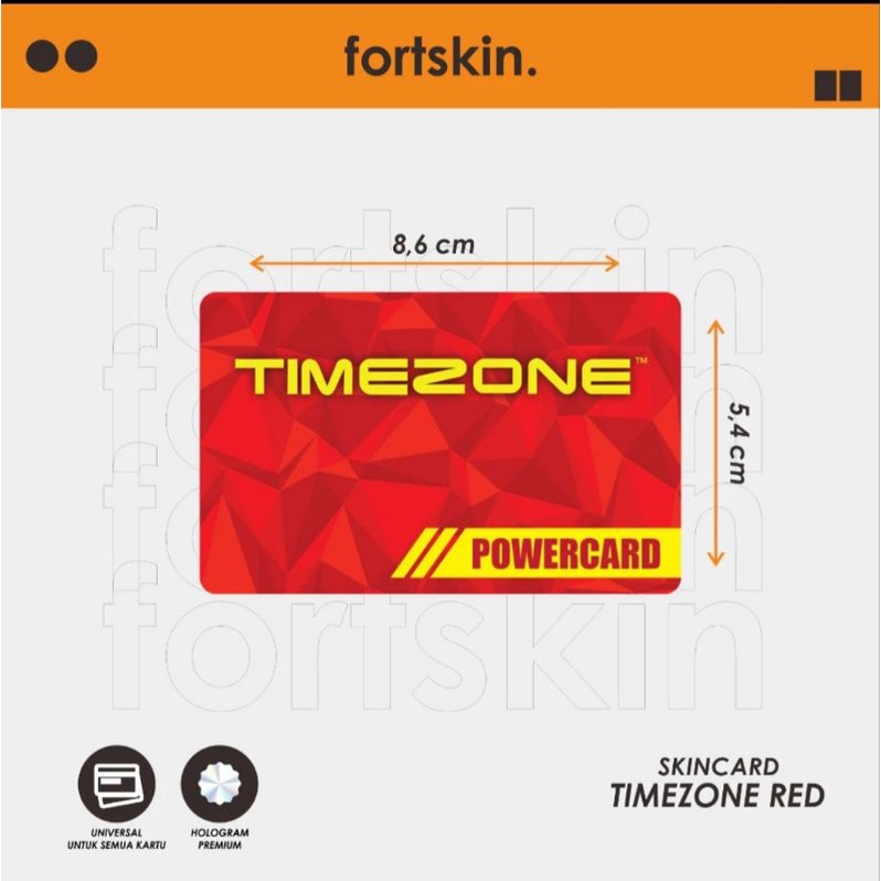 SKIN CARD TIMEZONE SERIES PREMIUM
