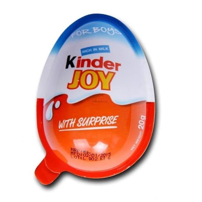 

Kinder Joy Cokelat For Boys 20Gr
