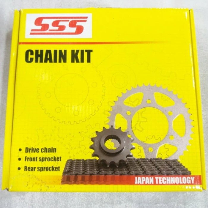 Gear Set Sss Vega R New / Chain Kit Sss / Standard Racing Terlarisss