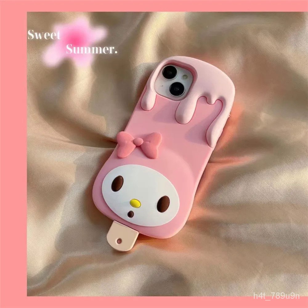 3D Ice Cream Girl Model Phone case for iphone 15 14 13 12 11 Xr 7 8 phone cover for iphone 15promax 