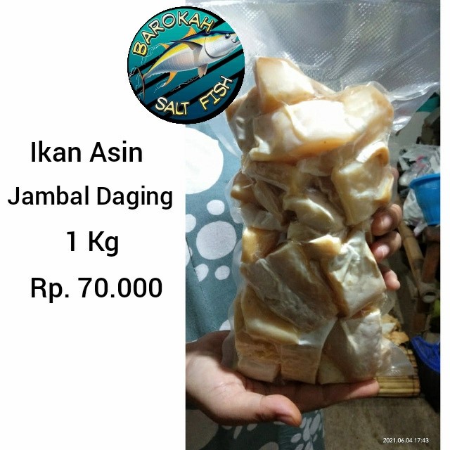 

Ikan Asin Jambal Potong Super 1 Kg Termurah !!!