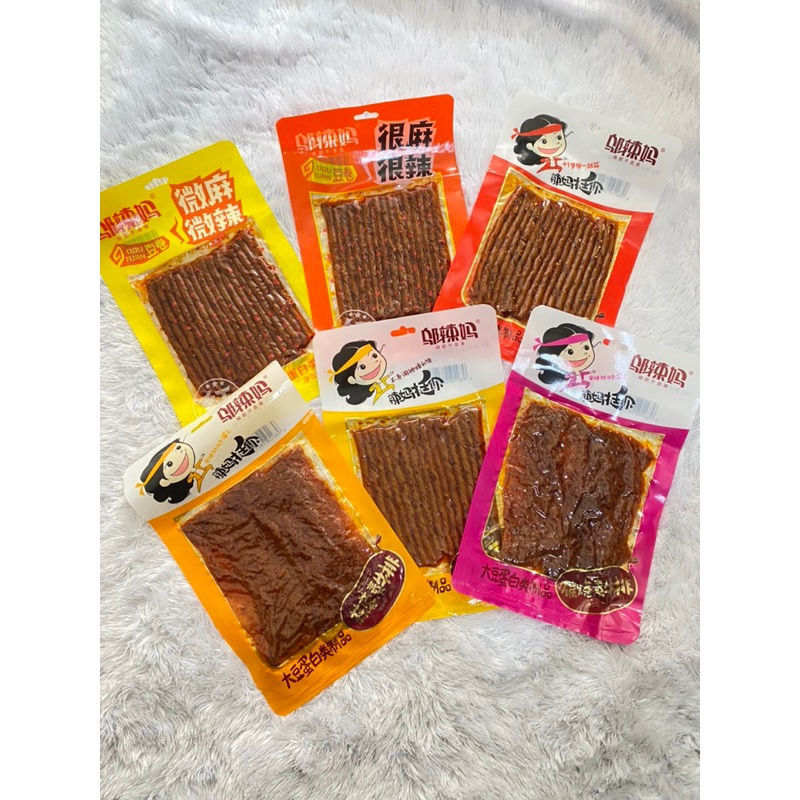 

(Halal) Paket 6 Rasa Keluarga Wulama Latiao 100Gr/Paket Latiao Halal 100Gr