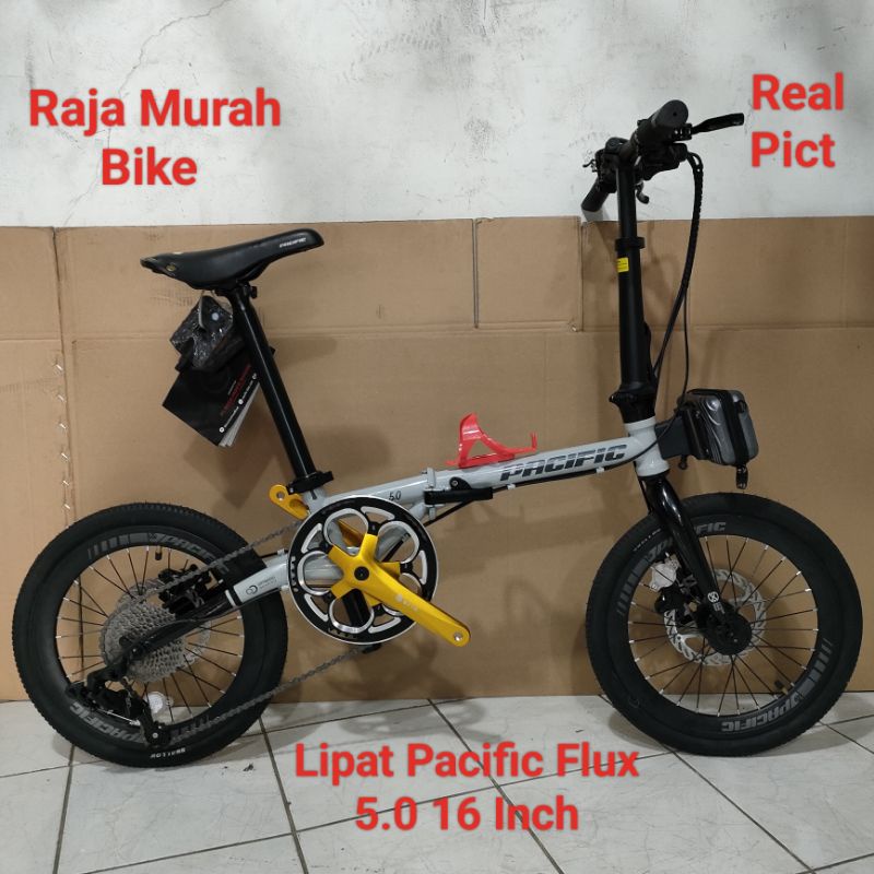 Sepeda Lipat Pacific Flux 5.0 16 Inch Sepeda Lipat 16 Inch Pacific Flux Lipat Pacific Analog