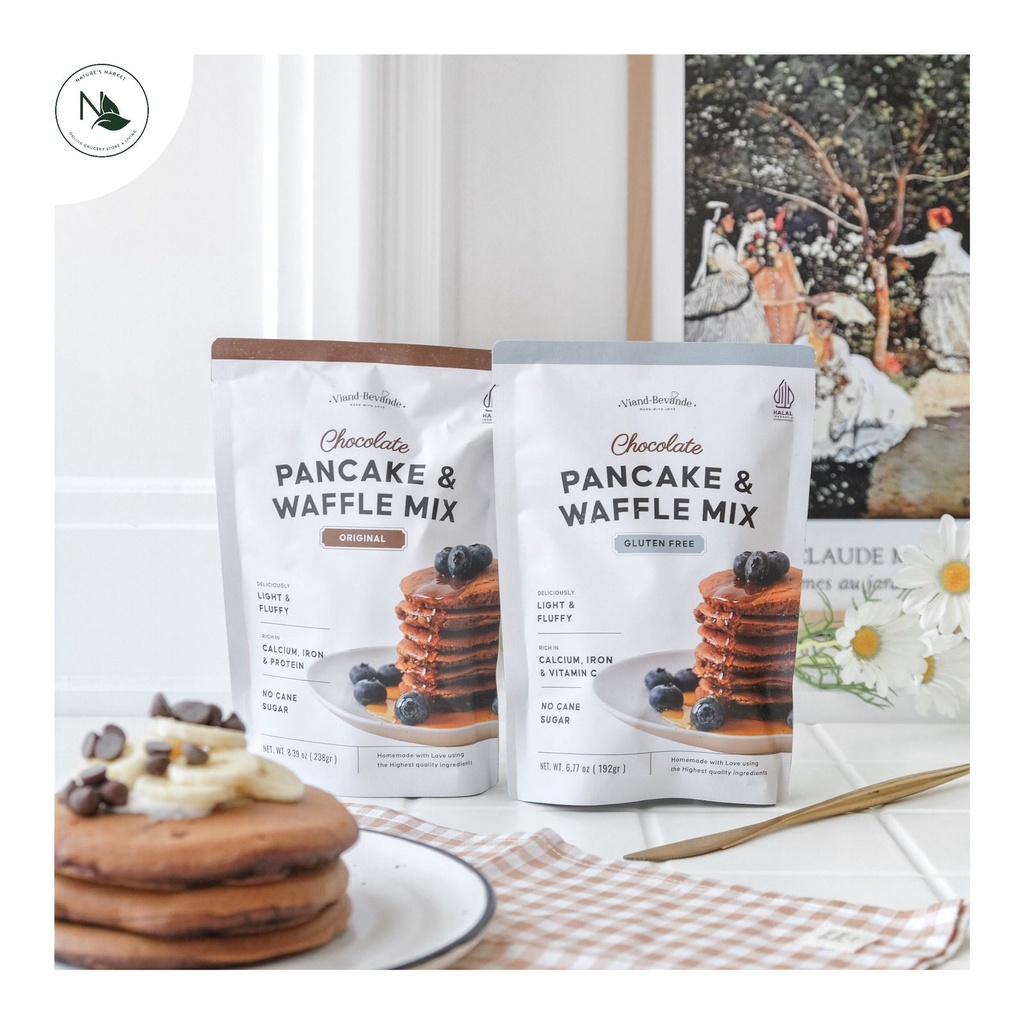 

Viand Bevande Pancake & Waffle X Gluten Free Chocolate 192Gr