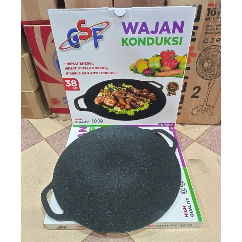 IAJ WAJAN KONDUKSI GSF G-4938 / WAJAN KONDUKSI 38CM GSF 4938 / WAJAN KONDUKSI ALAT PANGGANGAN BBQ