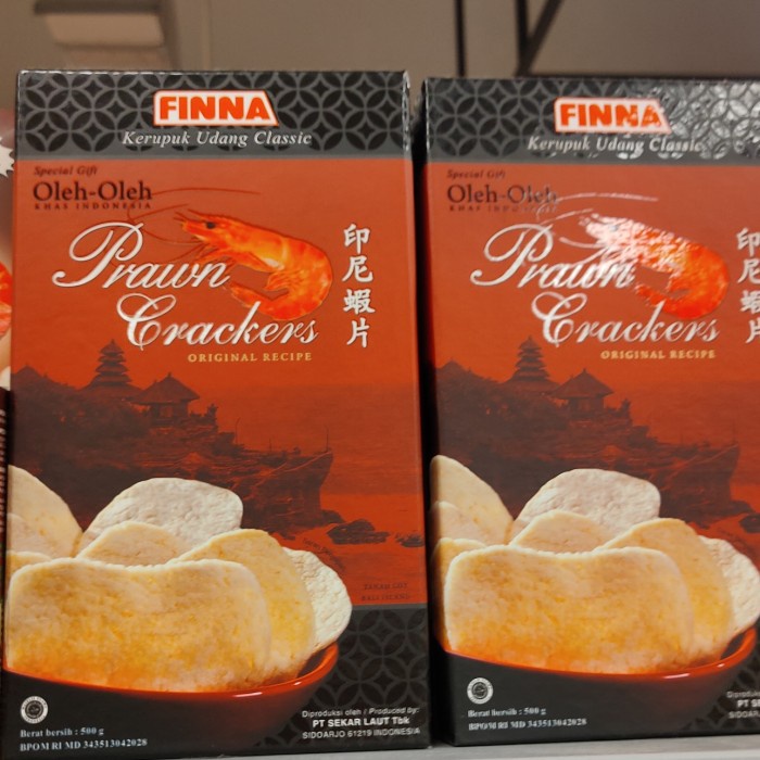 

Kerupuk - Finna Kerupuk Udang Classic Special Gift Bali 500Gr