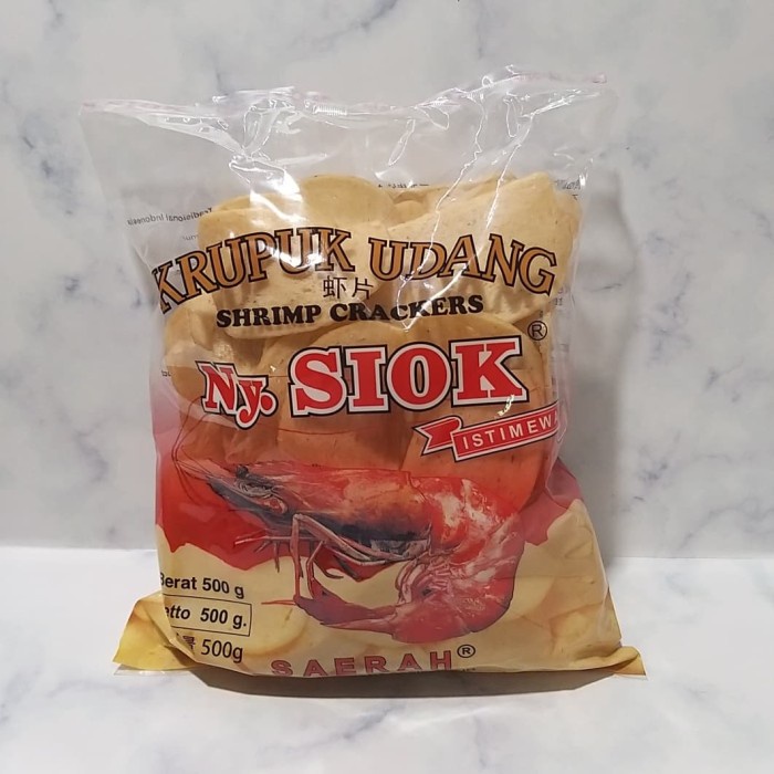 

Kerupuk - Kerupuk Udang Ny.Siok / Kerupuk Siok