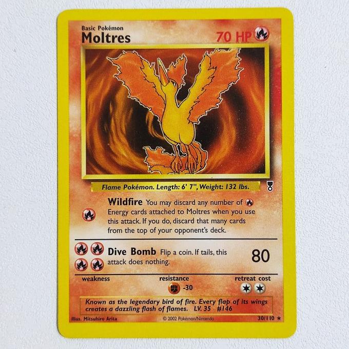 Moltres 30/110 - Legendary Collection Pokemon Card English TCG