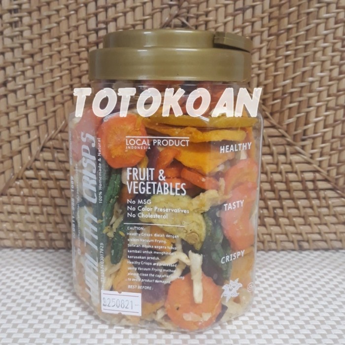 

Keripik - Healthy Crisps Mix Vegetable Keripik Sayuran 250 Gr
