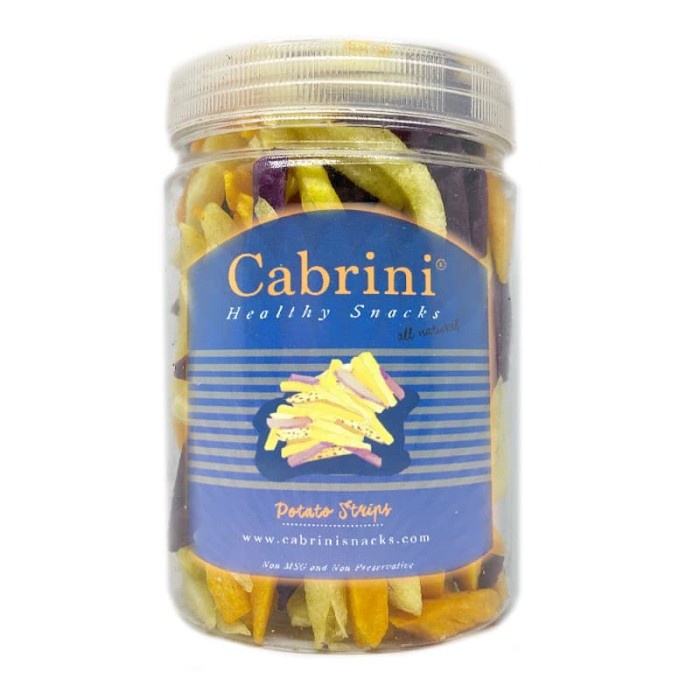 

Keripik - Cabrini Healthy Snacks Potato Strips 800Ml Keripik Ubi Kentang Talas