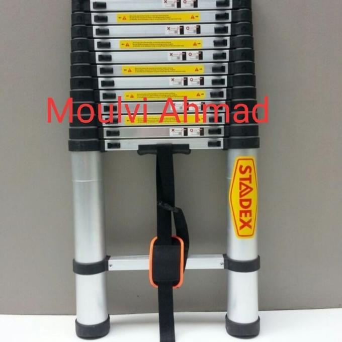 Tangga Teleskopik Single Merk Stadex 6.3 Meter
