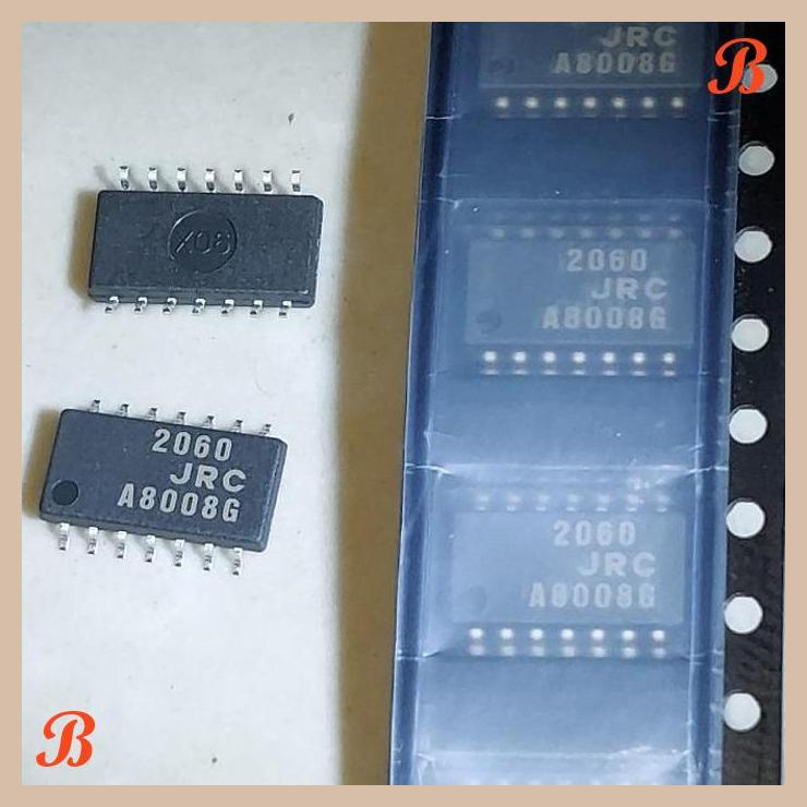 | ES | 2060 JRC SMD NJM2060M JRC2060 JAPAN RADIO IC QUAD OP AMP SOP-14