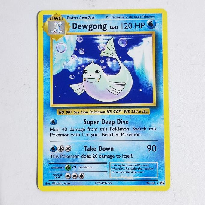 Dewgong 29/108 - XY: Evolutions Pokemon Card TCG