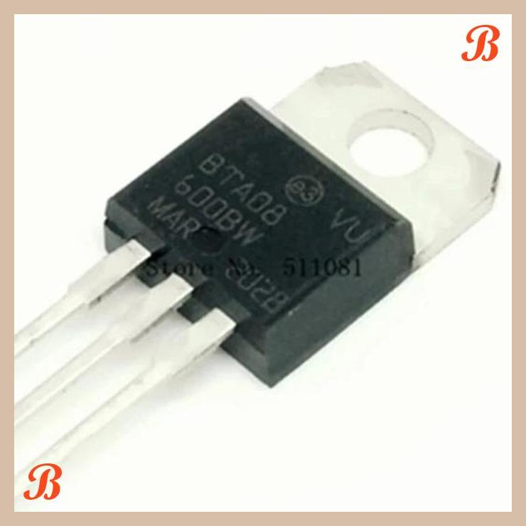 | ES | BTA08-600B BTA08-600BW BTA08 BTA08600B TRIAC THYRISTOR 8A 600V TO-220