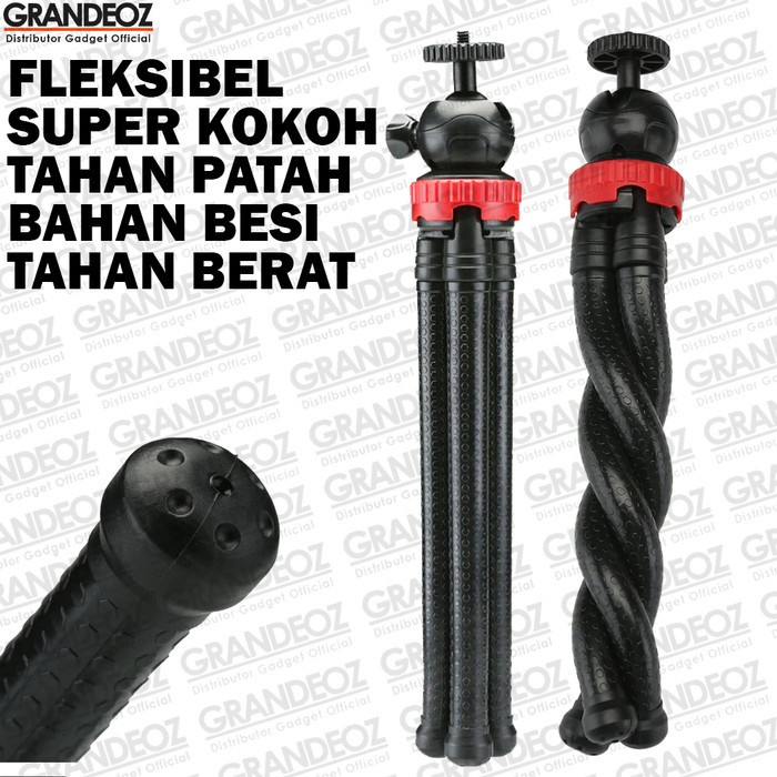 Gorillapod Tripod Mini Lazypod Gurita Fleksibel Octopus Hp Kamera Vlog