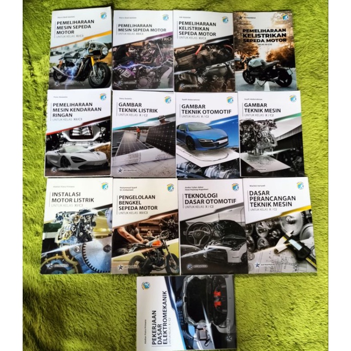 ORIGINAL BUKU PEMELIHARAAN MESIN SEPEDA MOTOR KELISTRIKAN SEPEDA MOTOR PEMELIHARAAN MESIN KENDARAAN 