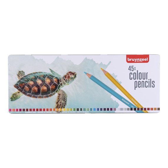 

Terbaru Bruynzeel Colour Pencil Tin Turtle Set 45 Colours Promo Terlaris