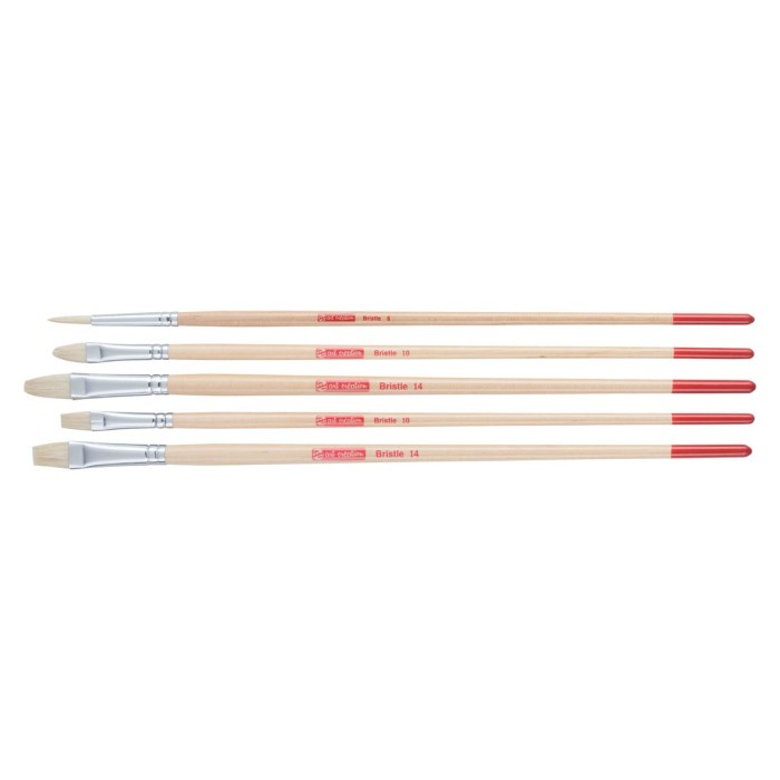 

Terbaru Talens Art Creation Hog Bristle 5 Oil/Acrylic Brushes Promo Terlaris