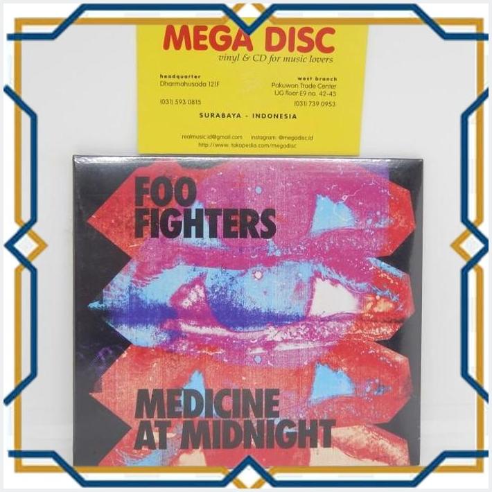 [MDC] CD FOO FIGHTERS MEDICINE AT MIDNIGHT ALBUM AUDIO MUSIC