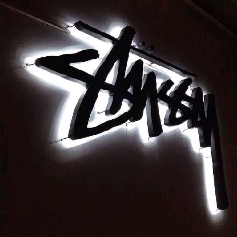 Promo Spesial Hiasan Dinding / Logo Stussy Timbul Lampu tidur /kamar cowok aesthetic /dekorasi kamar