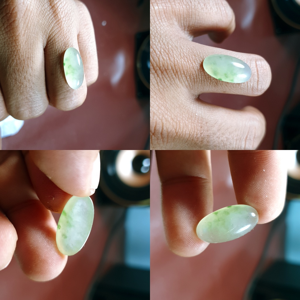 BATU CINCIN ICEJADE LUMUT TOTOL HIJAU SUPER BATU LUMUT ACEH NO119