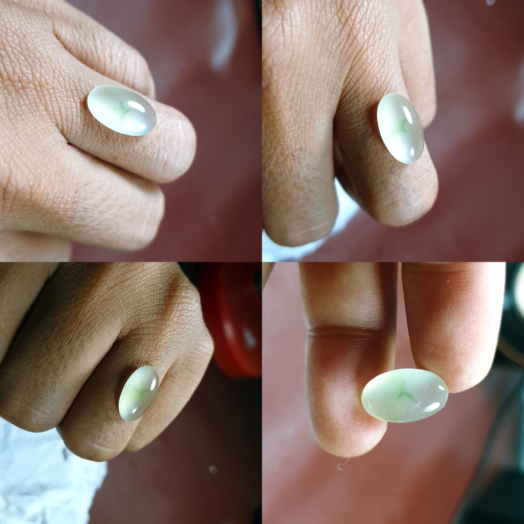 BATU CINCIN ICEJADE LUMUT TOTOL HIJAU SUPER BATU LUMUT ACEH NO120
