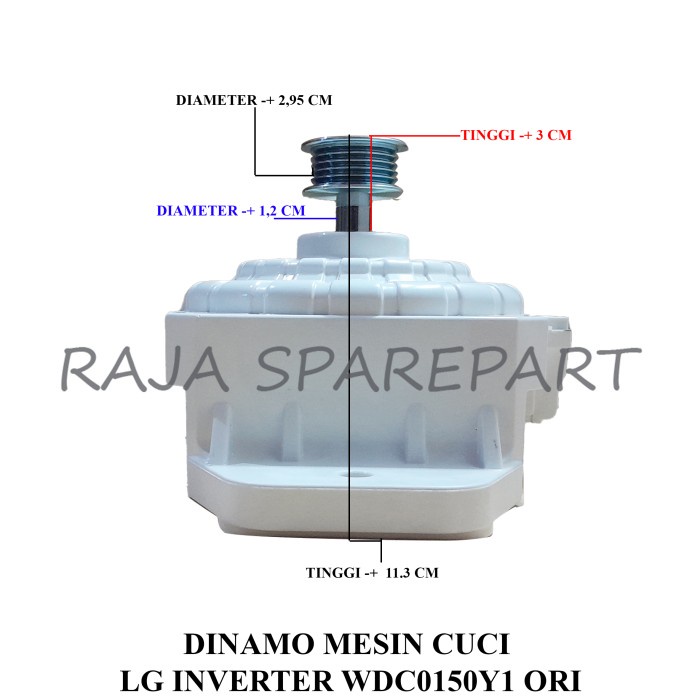 Dinamo Mesin Cuci Lg Inventer Wdc0150Y1 Ori Star