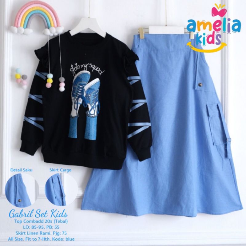 GABRIL SET ROK BY AMELIA KIDS