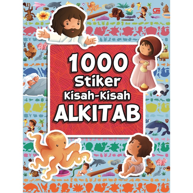 GRAMEDIA MADIUN - 1000 STIKER KISAH-KISAH ALKITAB