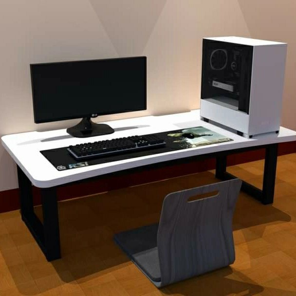 Promo Sale Termurah  Meja Komputer Tabledesk Gaming Lesehan Minimalis
