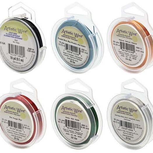 Terbaru Artistic Wire 0.64 Mm, Kawat Tembaga, Kawat Warna, Kawat Aw P=13.72 M Promo Terlaris