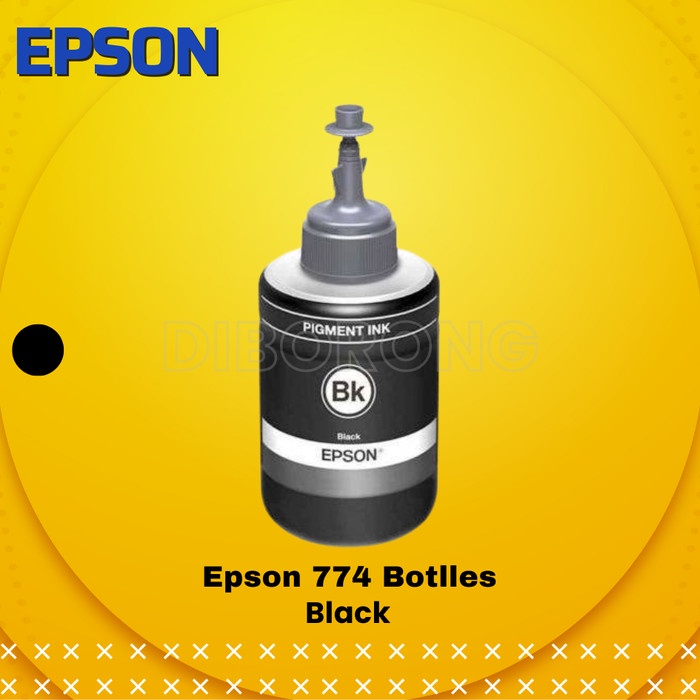 

Promo Tinta Printer Epson T774 / 774 Black Ink C13T774100 Original Best Quality