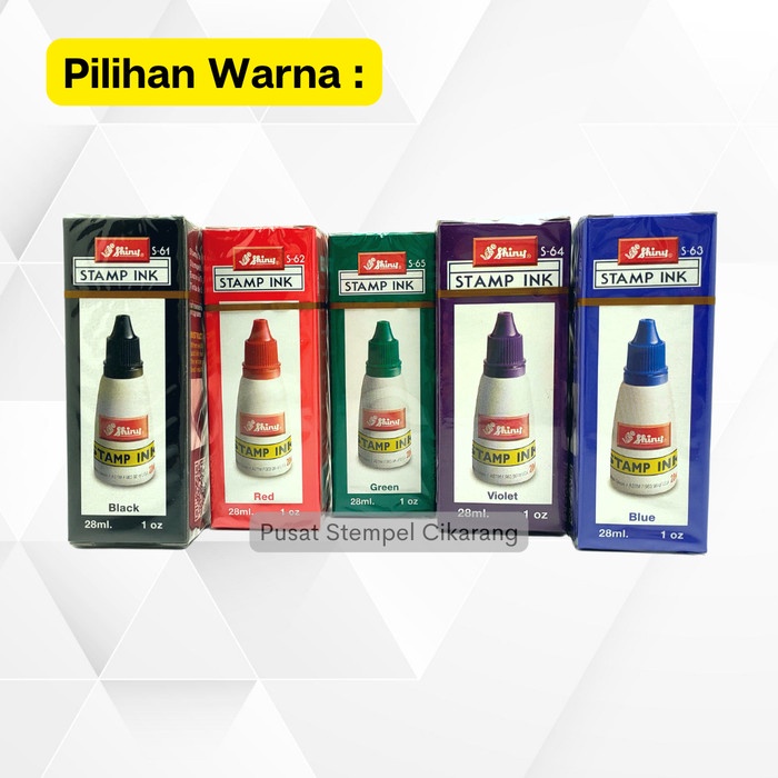 

Terbaru Tinta Stempel Kertas Hiqh Quality Shiny 28Ml Best Seller
