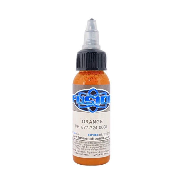 

For Sale Tinta Tattoo Fusion Orange 1 Oz 30Ml Diskon