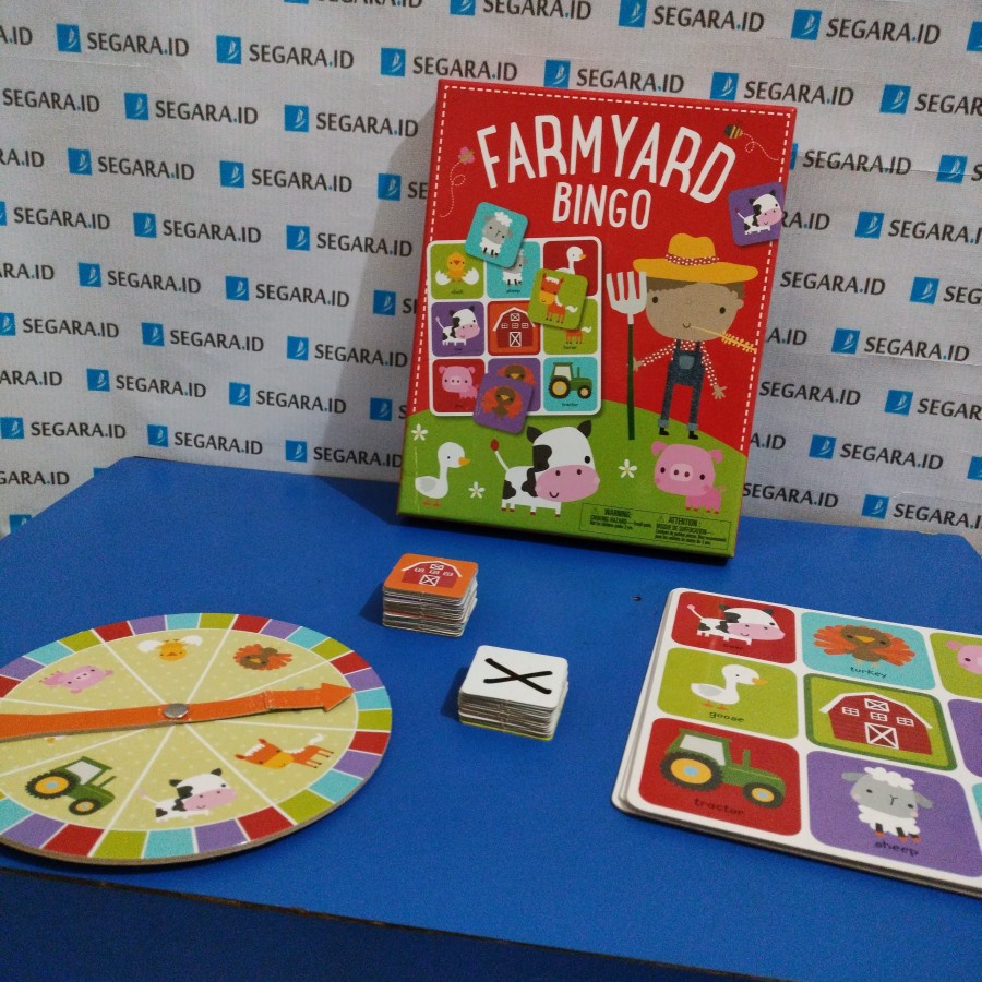 Board Game - Farmyard Bingo 3 in 1 Games