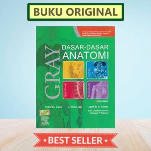 

[ Original ] Gray Dasar Dasar Anatomi Edisi 2 - Richard L. Drake