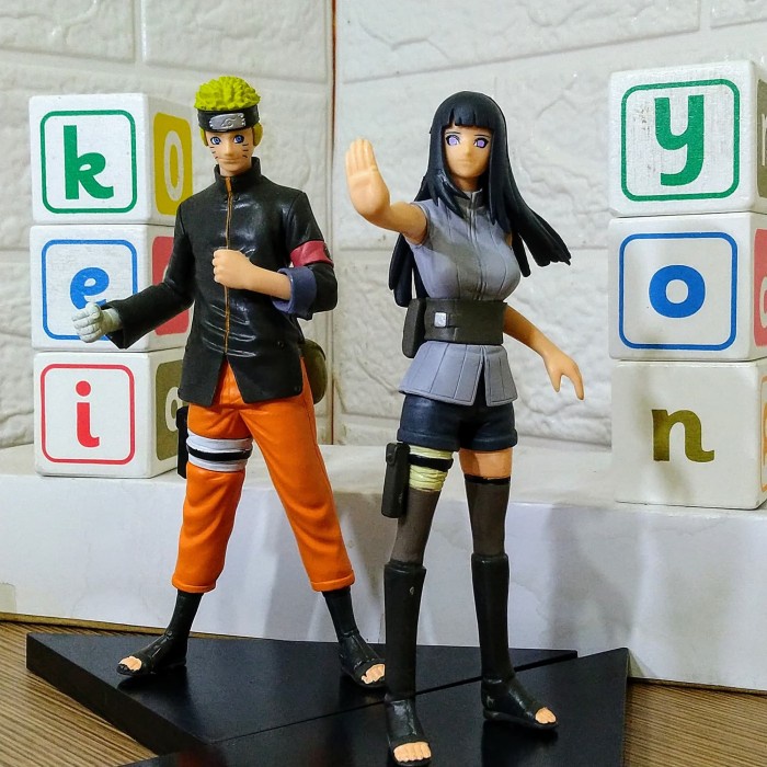 Naruto Hinata - Action Figure - Figur - Mainan - Pajangan - Anime