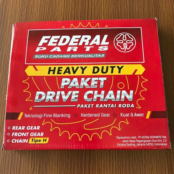 Paket Rantai Gir Set Motor Yamaha Jupiter Mx 428H Merk