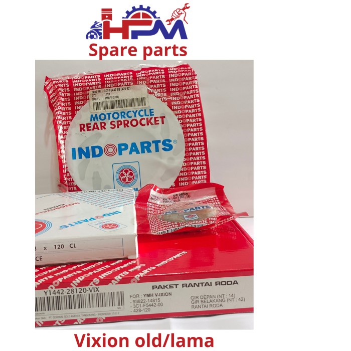 Gir Set Gear Set Vixion Old / Lama Indopart