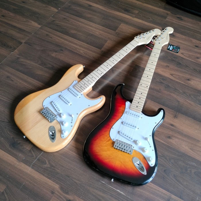 ✨New Ori Gitar Listrik Model Stratocaster Xrp 100 Original Not Fender Berkualitas