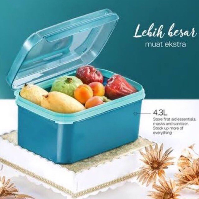 Promo Termurah Tupperware Ezy Keeper 6.5 Liter - Ezy Keeper 4.3L